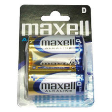 PILAS LR20 D MAXELL LR20-B2 GD 1.5V BLISTER 2 UNIDADES PILAS LR20 D MAXELL LR20-B2 GD 1.5V BLISTER 2 UNIDADES